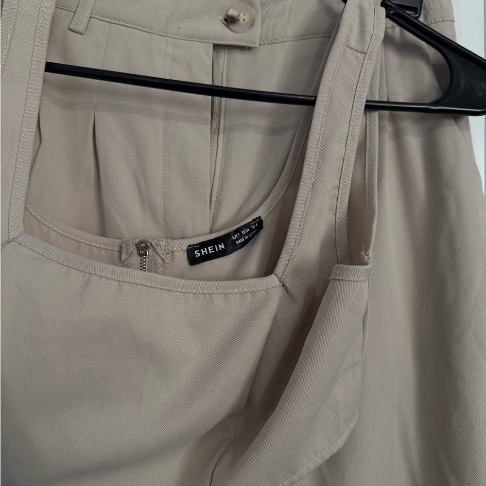 SHEIN Chic Beige Jumpsuit - Picture 4 of 4